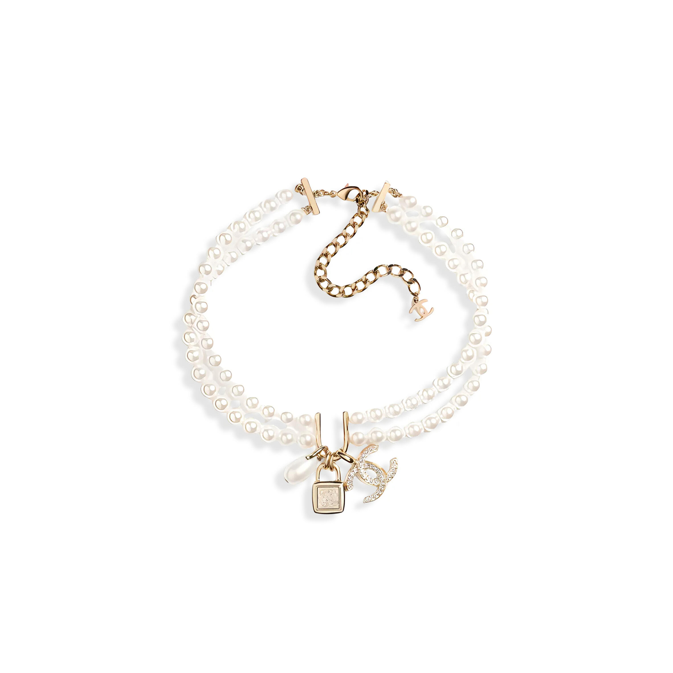 CHANEL PEARL NECKLACE ABA470